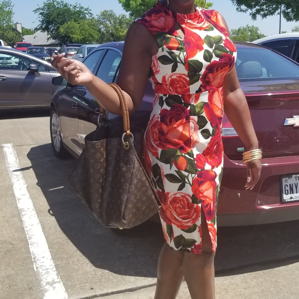 Floral Midi dress